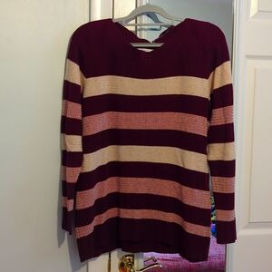 Market & Spruce knit striped sweater